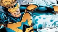 The time-traveling superhero, Booster Gold, uses his future knowledge for the greater good (Image via DC Comics)